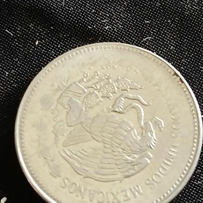 Collection of 70's and 1985 Mexico Peso coins