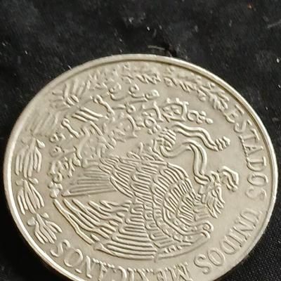 Collection of 70's and 1985 Mexico Peso coins