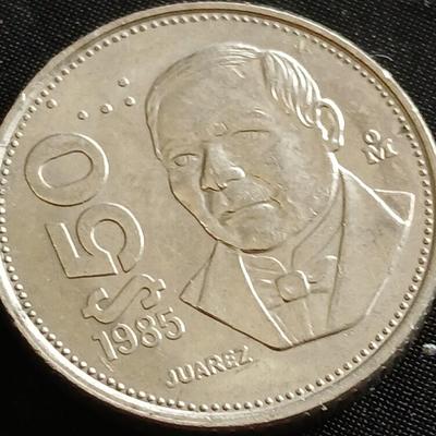 Collection of 70's and 1985 Mexico Peso coins