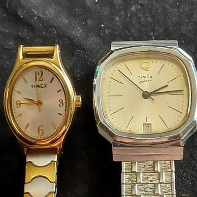 His and hers vintage Timex watches