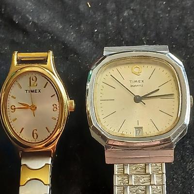 His and hers vintage Timex watches