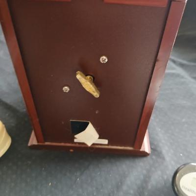 Musical jewelry box with ballerina girl and an assortment of Jewler, book marker and more