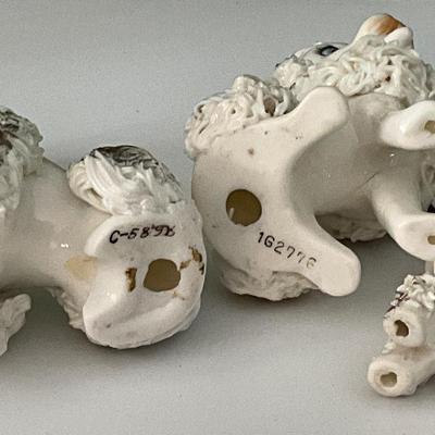 Vintage Royal Japan Ceramic Spaghetti Poodles