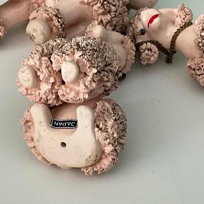 Vintage Royal Japan Ceramic Spaghetti Poodles