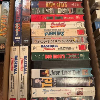 VHS movies lot 1