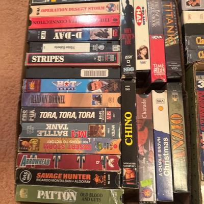 VHS movies lot 1