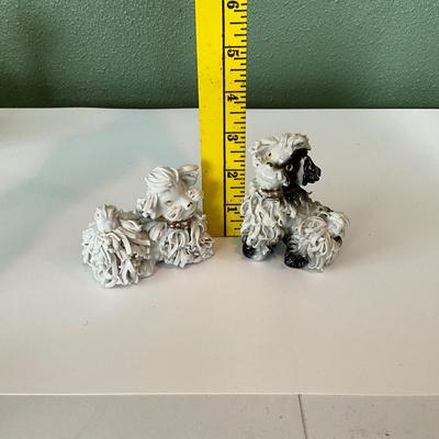 Vintage Ceramic Spaghetti Poodles