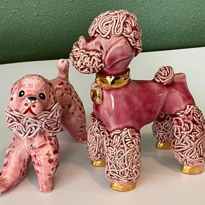 Spaghetti Ceramic Poodles