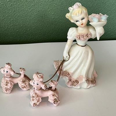 Leffton made in Japan Ceramic Poodle