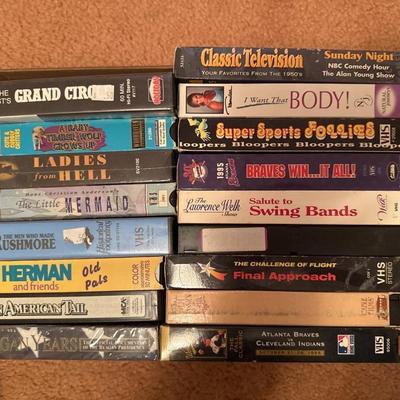 VHS movies lot2