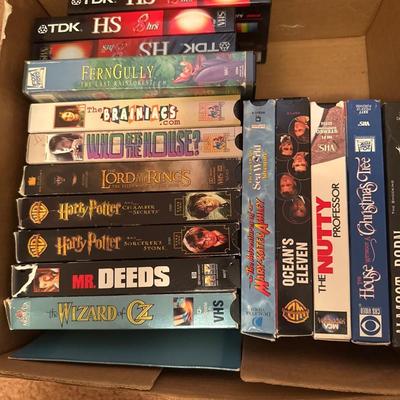 VHS movies lot2