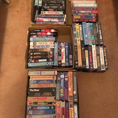 VHS movies lot2