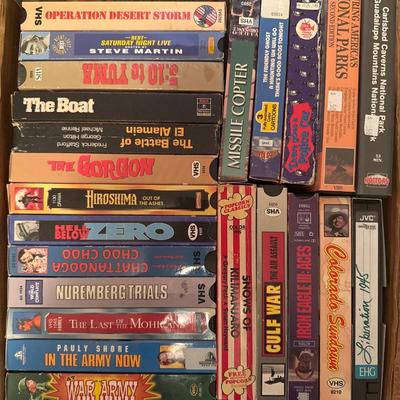 VHS movies lot2