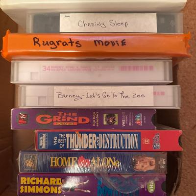 VHS movies lot2