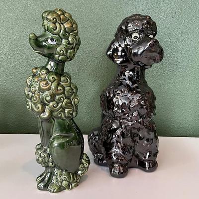 Ceramic Japan Poodles