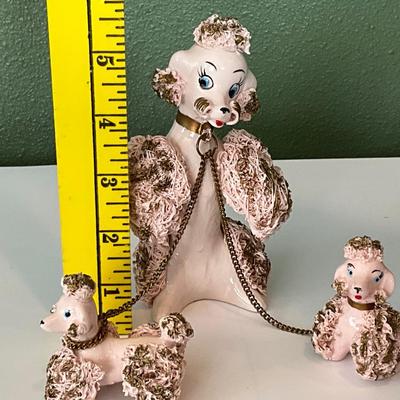 Vintage Royal Japan Ceramic Spaghetti Poodles