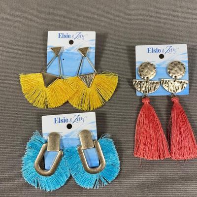 3 New boutique Earrings