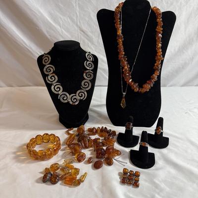 Alluring Amber Jewelry and Beads (K-HS)
