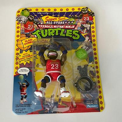 1991 Teenage Mutant Ninja Turtles Slam Dunkin" Don