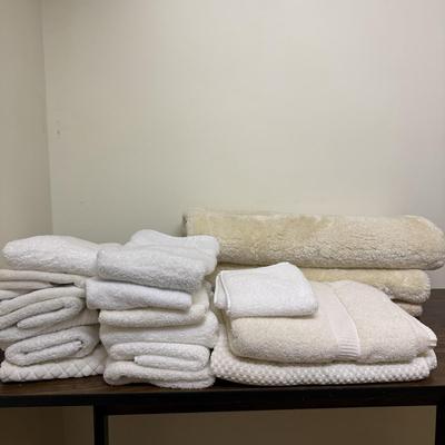 White Towels by Charisma and More (UB-BM)