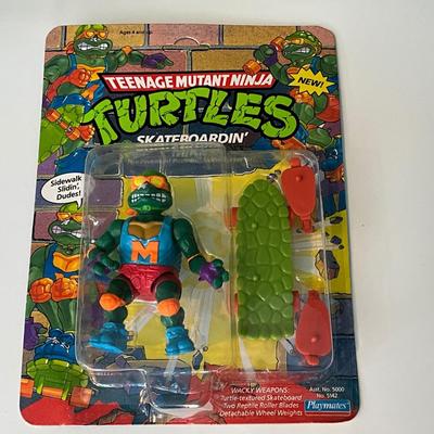 Vtg Teenage Mutant Ninja Turtles Skateboardin
