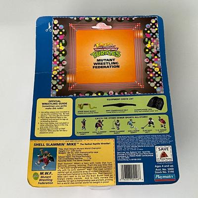 Vtg Teenage Mutant Ninja Turtles Shell Slamin Mike