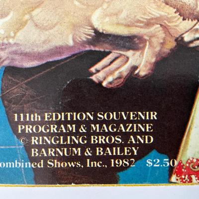 Ringling Bros and Barnum & Bailey Circus Program