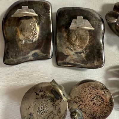 Sterling Clip Earrings & More (K-HS)