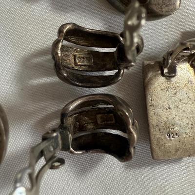 Sterling Clip Earrings & More (K-HS)