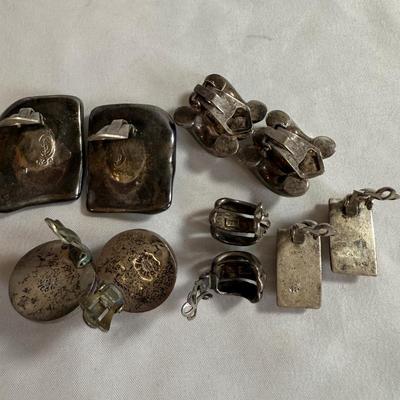 Sterling Clip Earrings & More (K-HS)