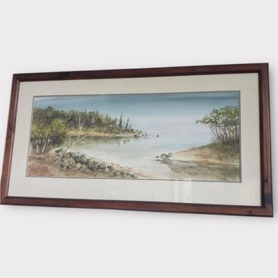 Original/Signed Watercolor by MJ Bily (PB-KD)