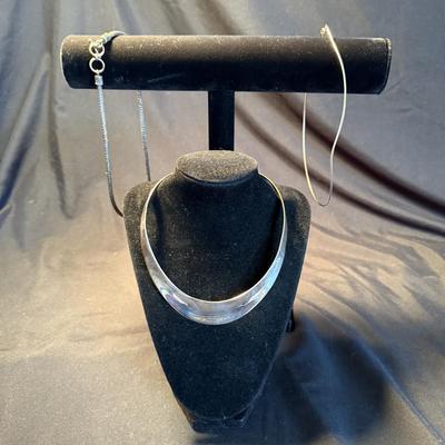 Sterling Necklace Chains, Chokers, & More (K-HS)