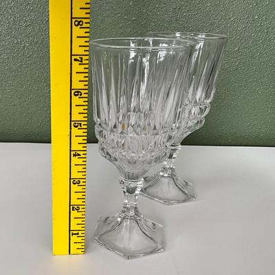 Fostoria Water Goblets 4