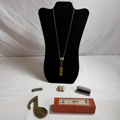 Hohner ‘Little Lady’ Pendants with Weiss Harmonica, & More (K-HS)