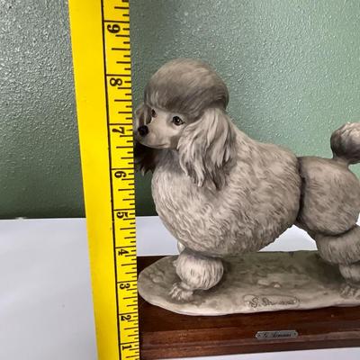 Giuseppe Armani Florence Poodle Statue 8”