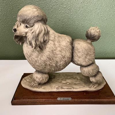 Giuseppe Armani Florence Poodle Statue 8”