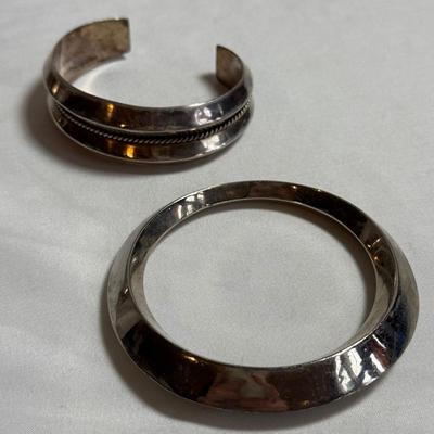 Sterling Cuffs, Bangles, & More (K-HS)