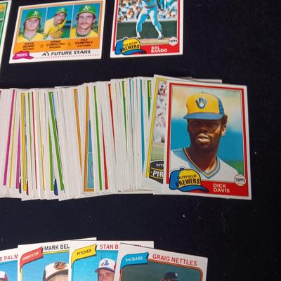 1981 DONRUSS BASEBALL TRADING CARDS