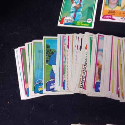 1981 DONRUSS BASEBALL TRADING CARDS