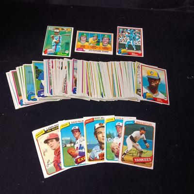 1981 DONRUSS BASEBALL TRADING CARDS