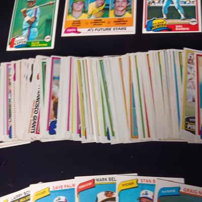 1981 DONRUSS BASEBALL TRADING CARDS