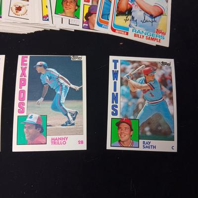 1984 TOPPS BASEBALL TRADING CARDS