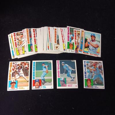 1984 TOPPS BASEBALL TRADING CARDS