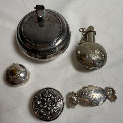Sterling Silver Trinket Boxes & More (K-HS)