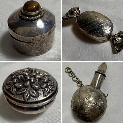 Sterling Silver Trinket Boxes & More (K-HS)