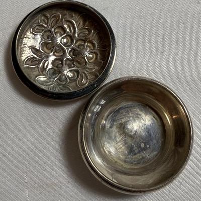 Sterling Silver Trinket Boxes & More (K-HS)