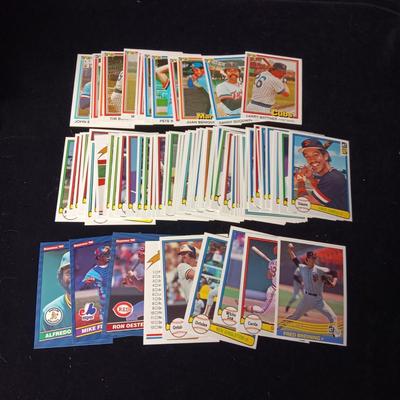 1981, '82 & '85 DONRUSS BASEBALL TRADING CARDS