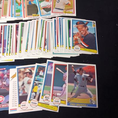 1981, '82 & '85 DONRUSS BASEBALL TRADING CARDS
