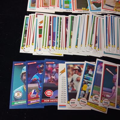 1981, '82 & '85 DONRUSS BASEBALL TRADING CARDS
