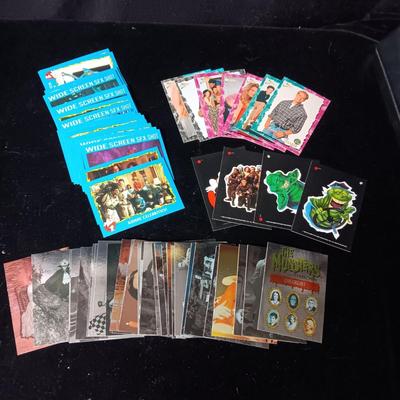 VARIETY OF TRADING CARDS - THE COLLEGE, THE MUNSTERS & GHOSTBUSTERS II